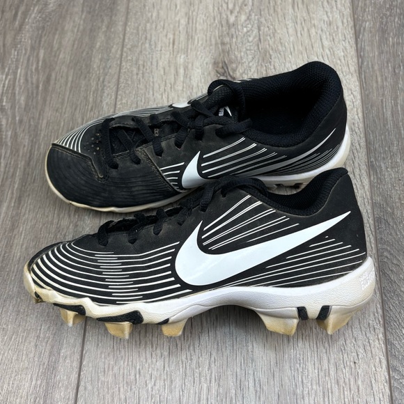 Nike Fast Flex Baseball/ Softball Cleats Size 1 Little Boy/ Girl - Picture 3 of 16